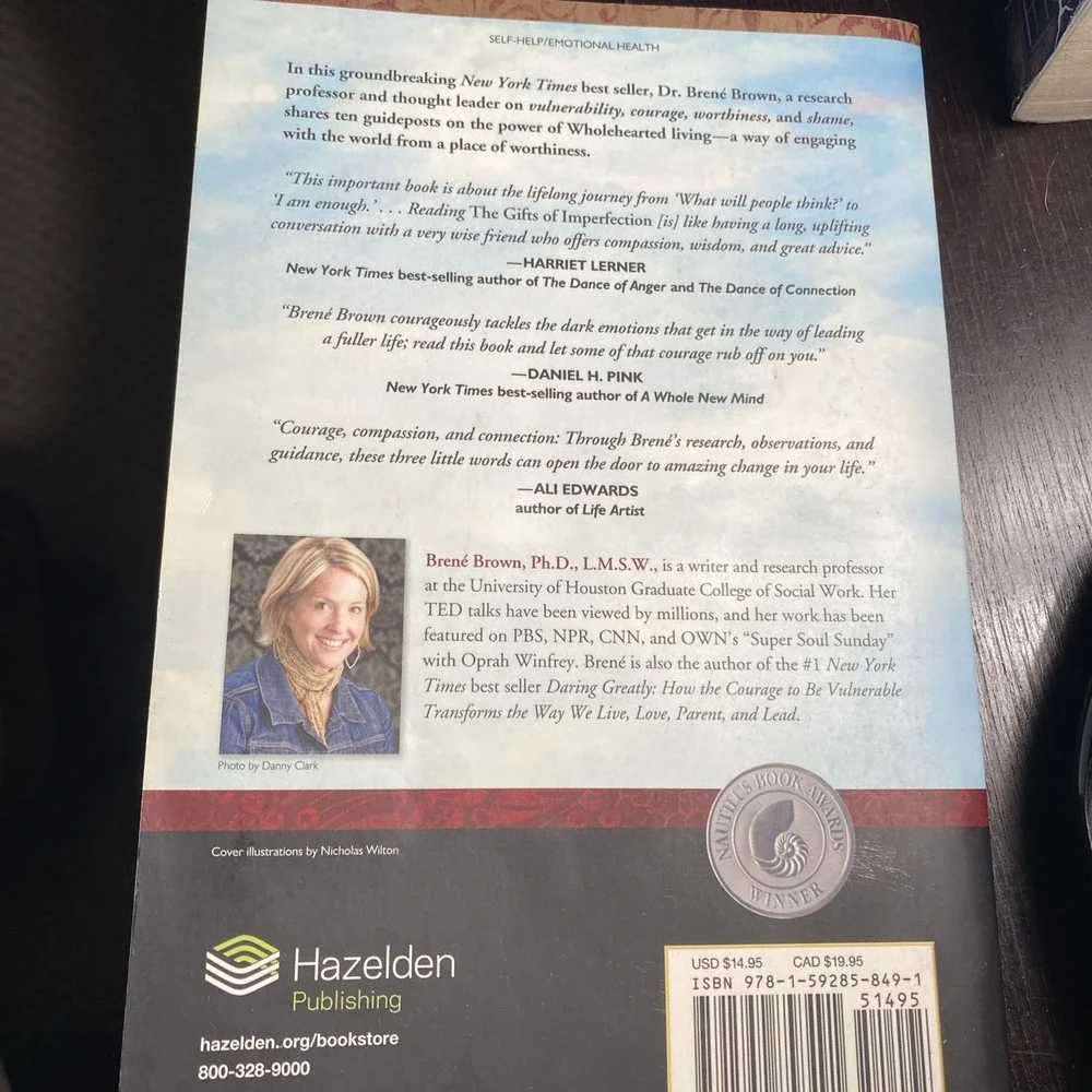 Gifts of Imperfection :‎ Let Go of Who... by Brené Brown (2010, Trade Paperback)